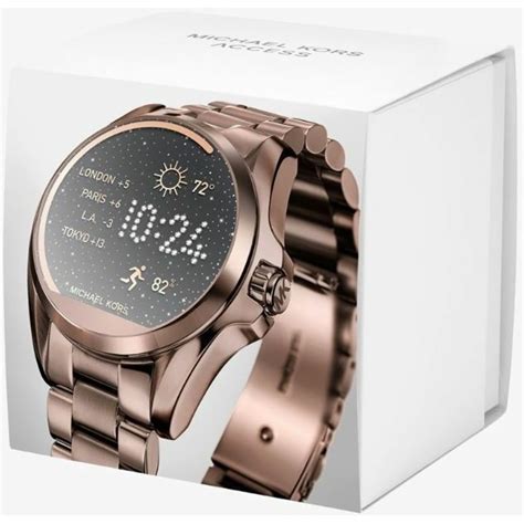 michael kors access bradshaw black|Michael Kors bradshaw smartwatch battery.